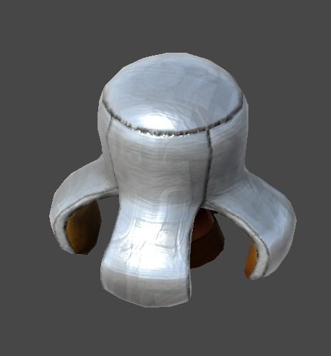 Satellite popcorn1 Low-poly 3D model_7