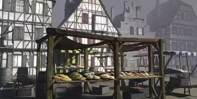 Medieval Market Place