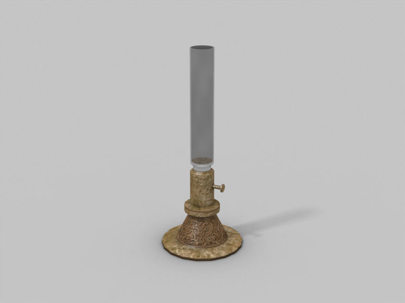 Medieval Library Update Low-poly 3D model_22