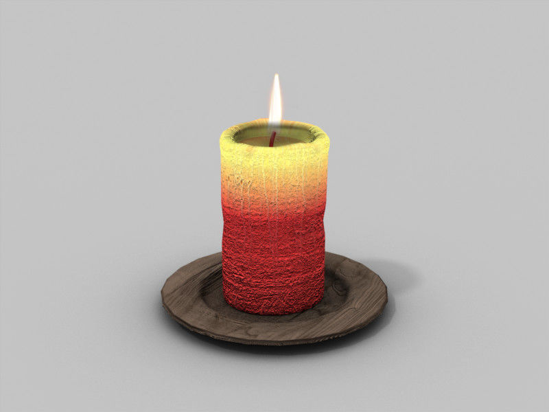 Medieval Library Update Low-poly 3D model_25