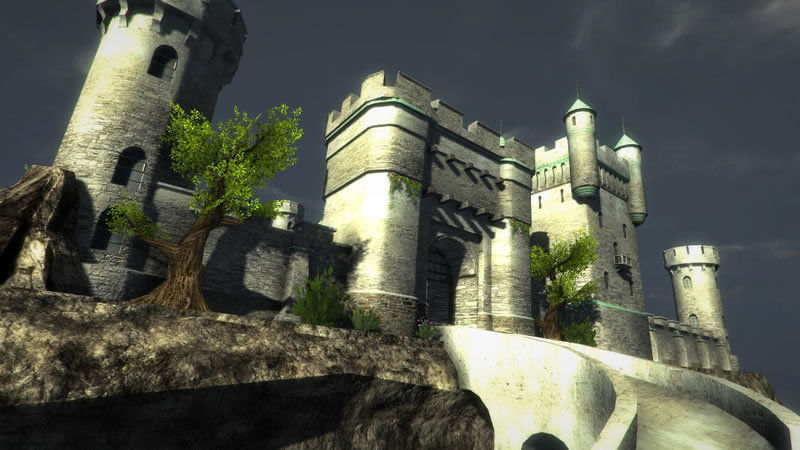 Medieval Castle 3 Low-poly 3D model_5