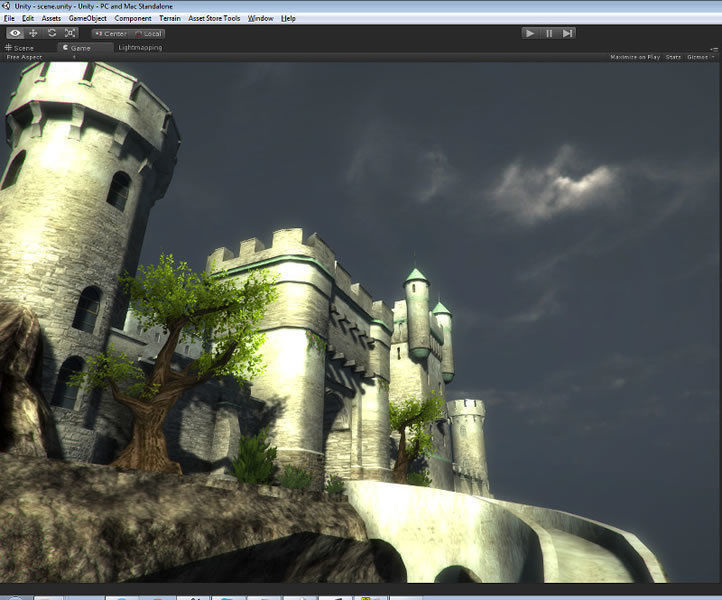 Medieval Castle 3 Low-poly 3D model_6
