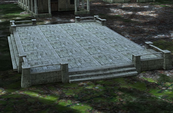 Elven Houses 2 Low-poly 3D model_4