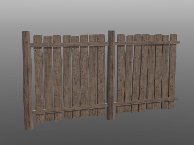 Framework Village Low-poly 3D model_20