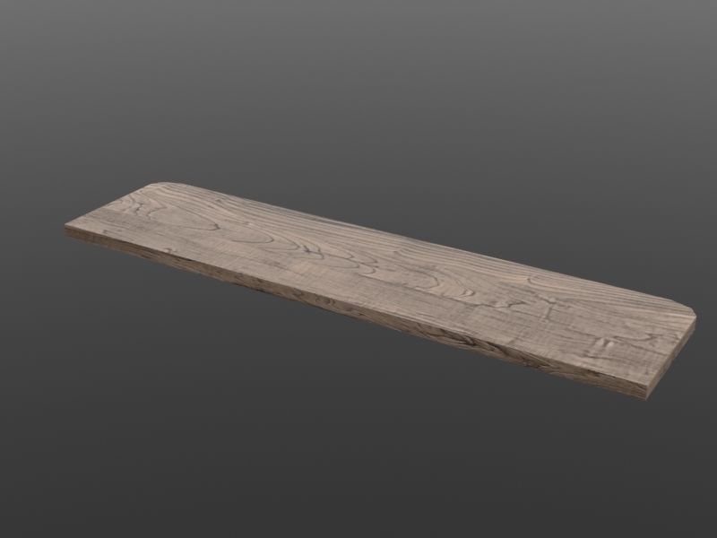 Framework Village Low-poly 3D model_19