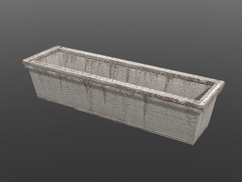 Framework Village Low-poly 3D model_32