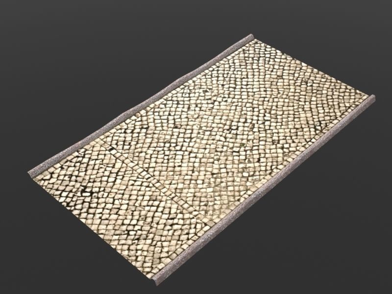 Framework Village Low-poly 3D model_17