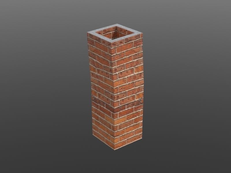 Framework Village Low-poly 3D model_24