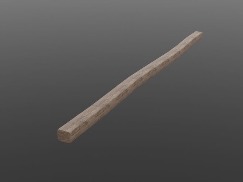 Framework Village Low-poly 3D model_7