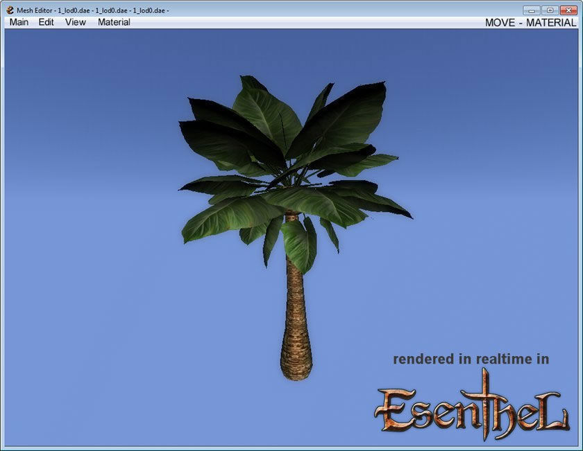 Fantasy and Alien vegetation 1 Low-poly 3D model_8