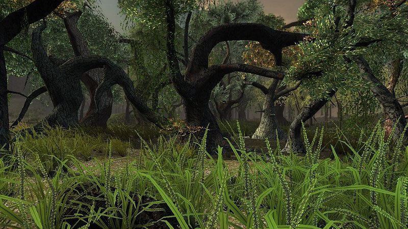 Fantasy Trees 2 Low-poly 3D model_8