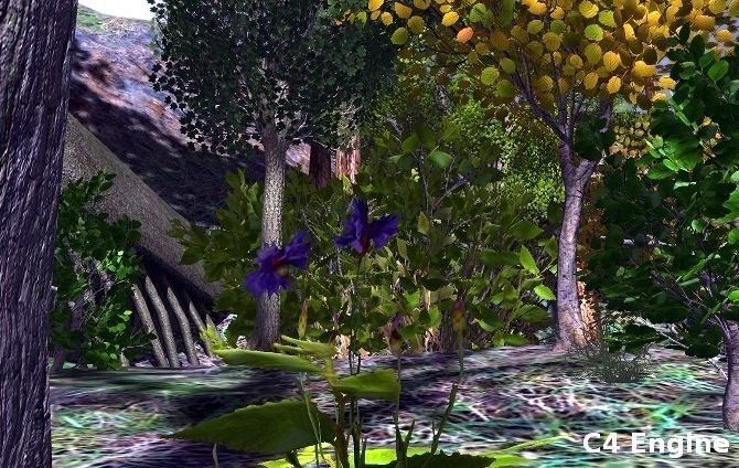 European Foliage 2 Low-poly 3D model_6