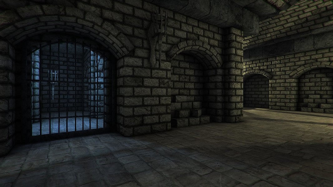 Dungeon Level Low-poly 3D model_10