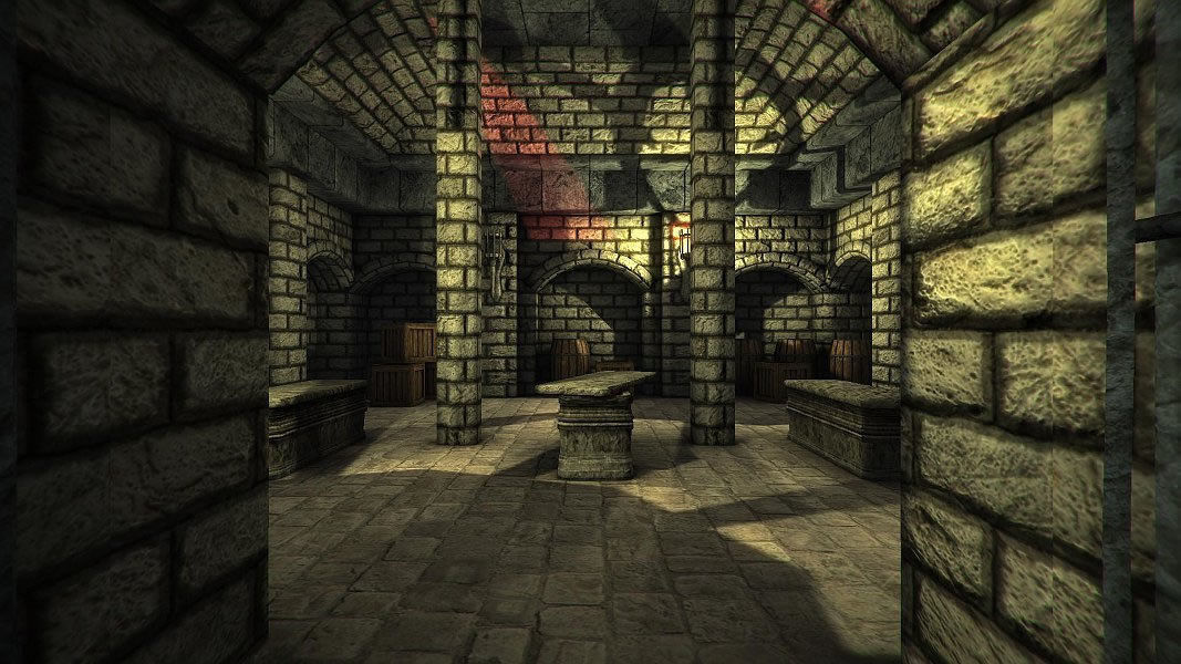 Dungeon Level Low-poly 3D model_3