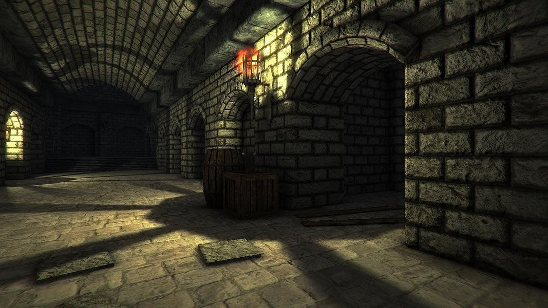 Dungeon Level Low-poly 3D model_9