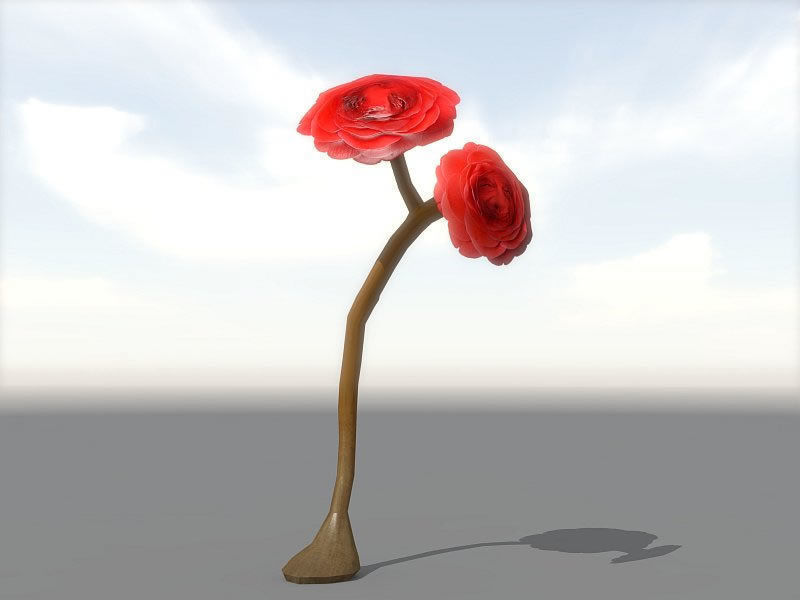 Dreamland Vegetation Low-poly 3D model_10