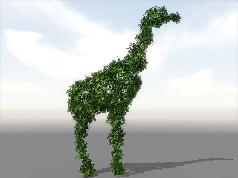 Dreamland Vegetation Low-poly 3D model_7