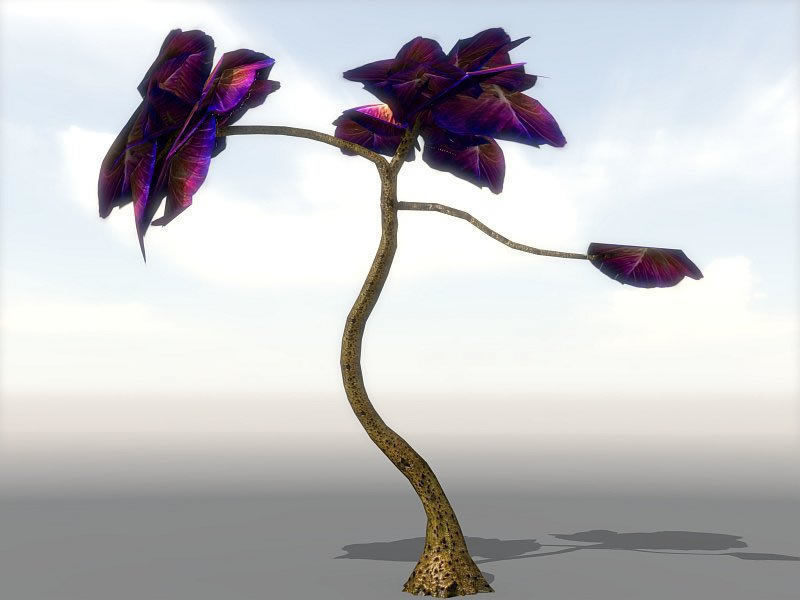 Dreamland Vegetation Low-poly 3D model_11