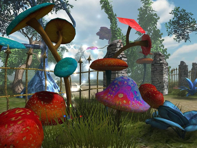 Dreamland Vegetation Low-poly 3D model