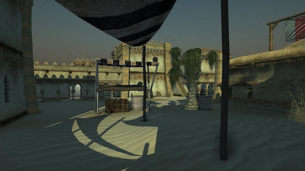 Desert Oasis Low-poly 3D model_18