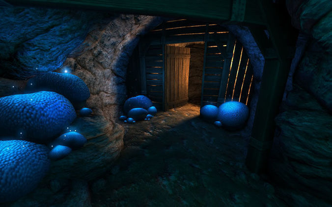 Cave Creator Low-poly 3D model
