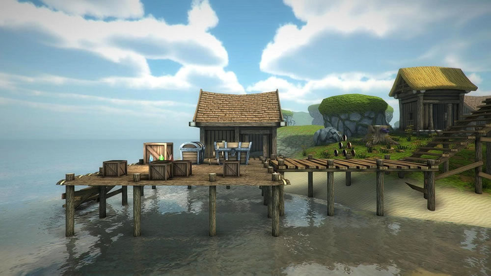 Cartoon Platformer CS Low-poly 3D model_7