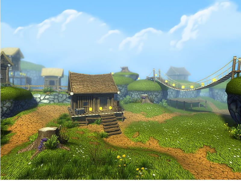 Cartoon Platformer CS Low-poly 3D model_2