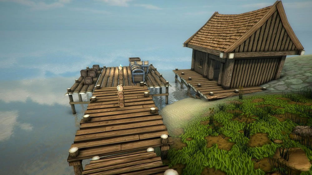 Cartoon Platformer CS Low-poly 3D model_4