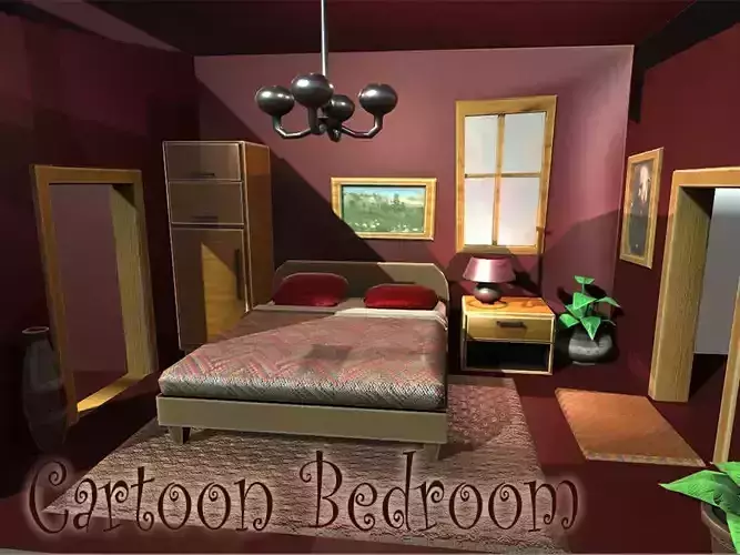 Cartoon Bedroom