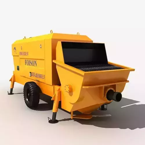 Concrete Pump 3D model