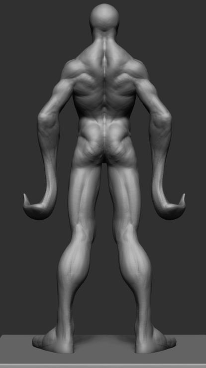 Creature Ladle 3D model_4