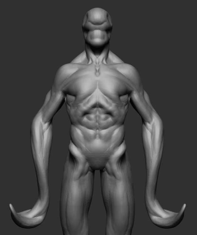 Creature Ladle 3D model_2