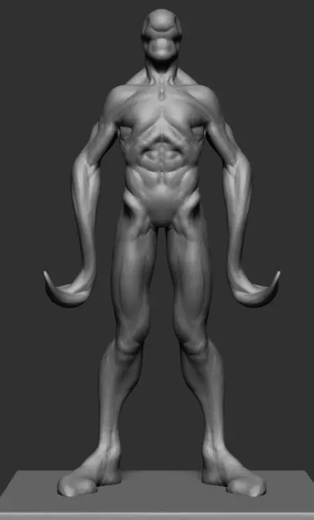 Creature Ladle 3D model_0