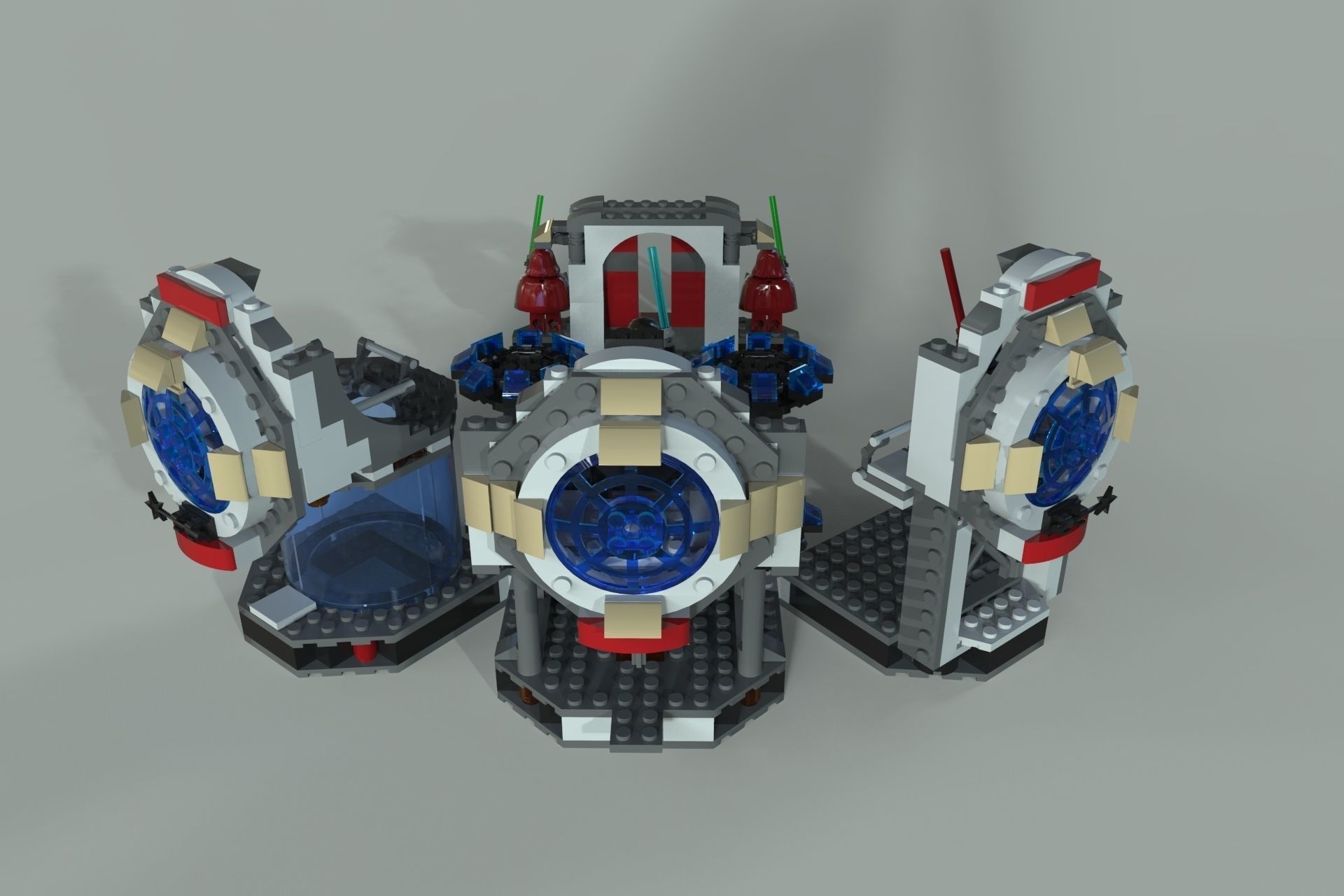 Lego star wars 3D model_4