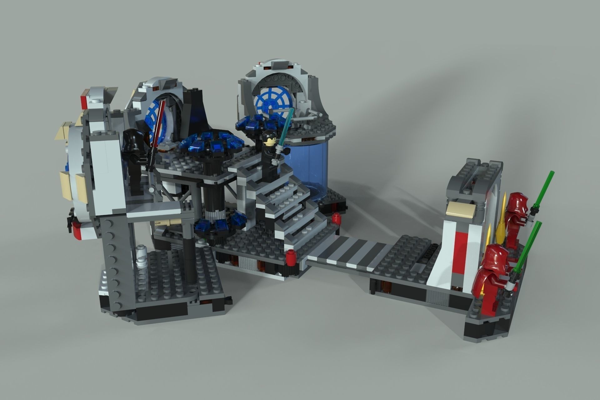 Lego star wars 3D model_6