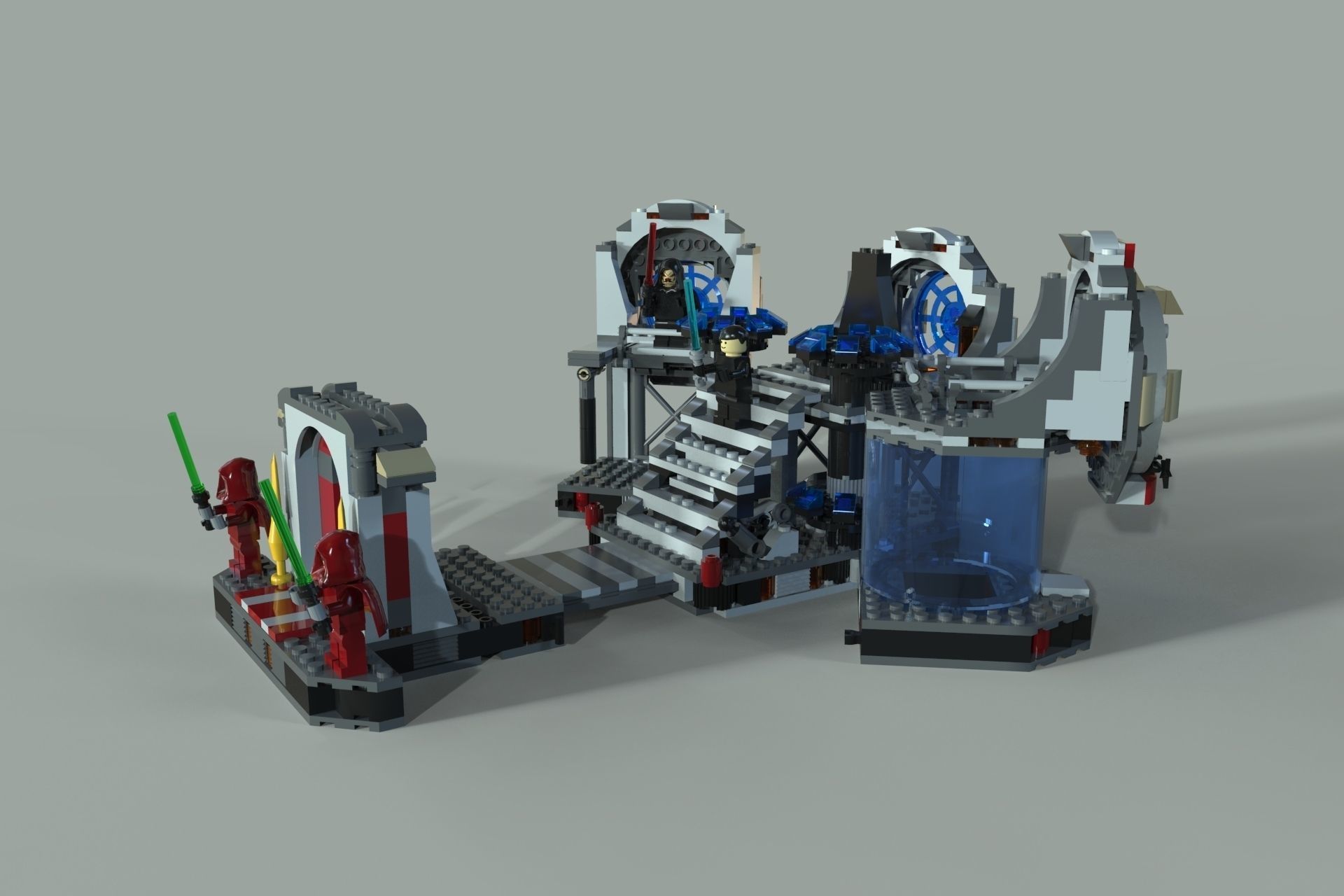 Lego star wars 3D model_1