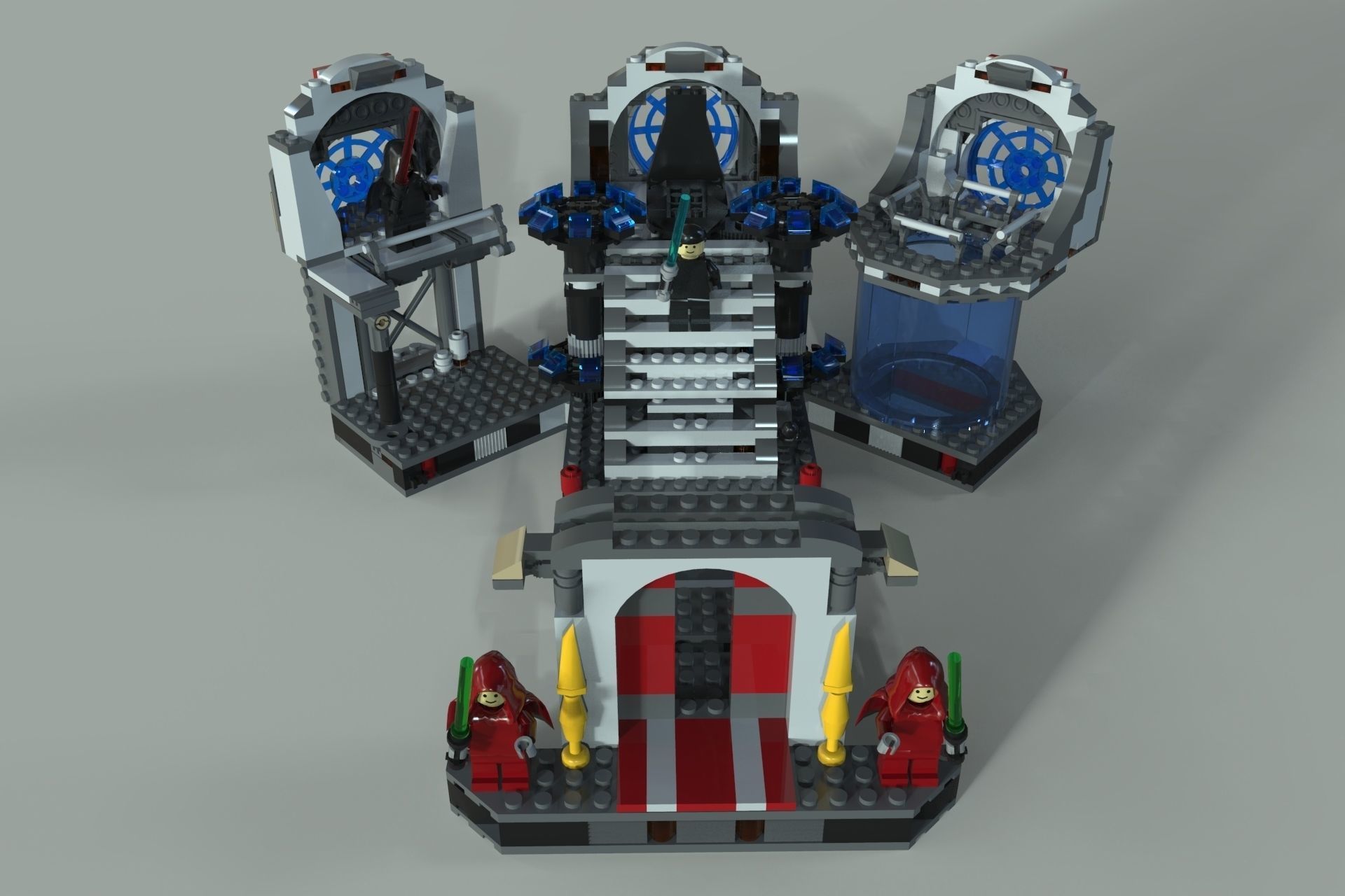 Lego star wars 3D model_8