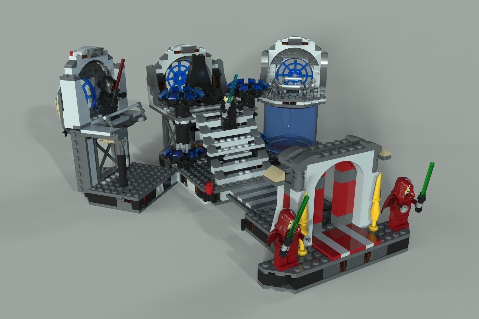 Lego star wars 3D model_7