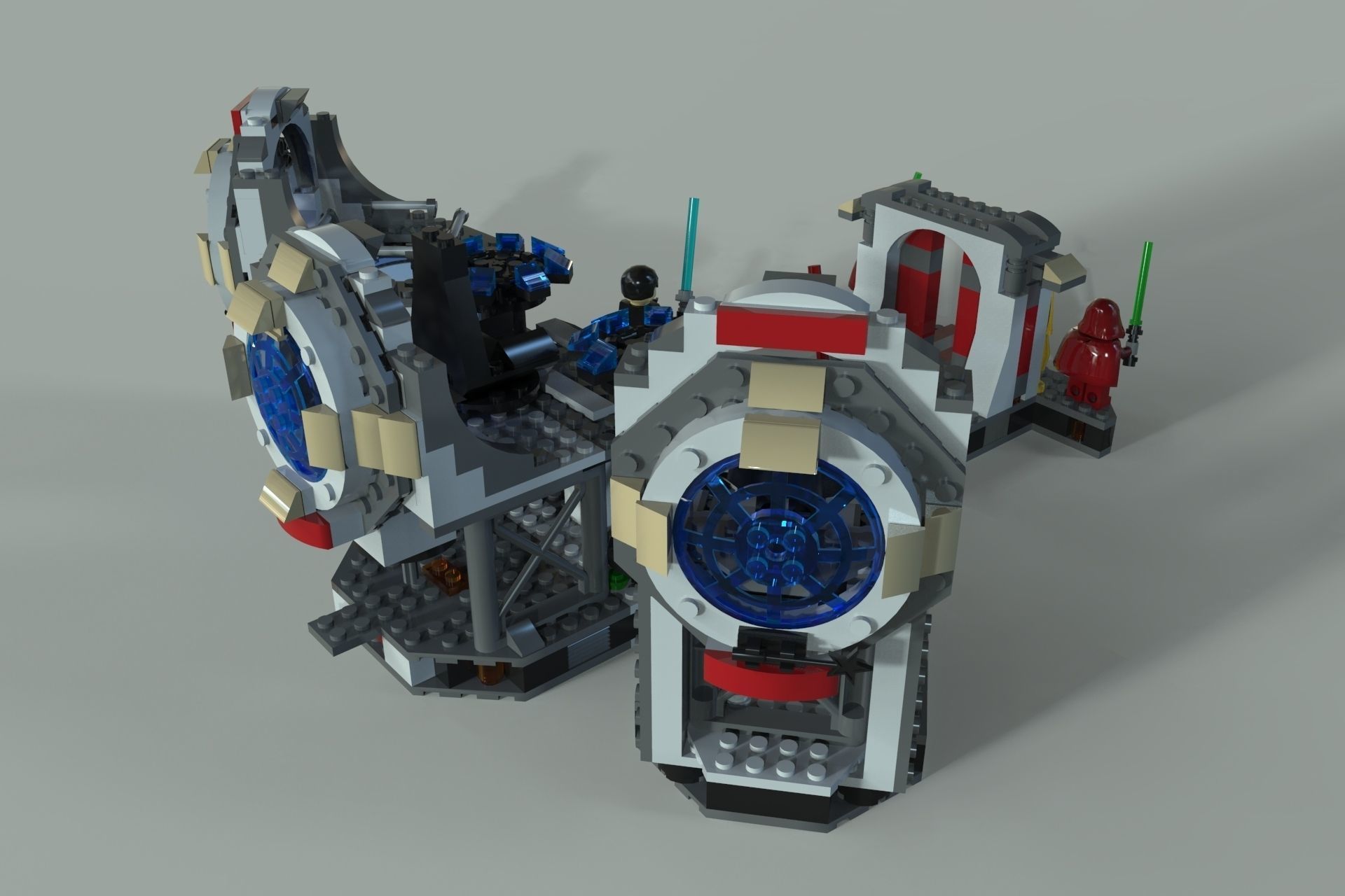 Lego star wars 3D model_5