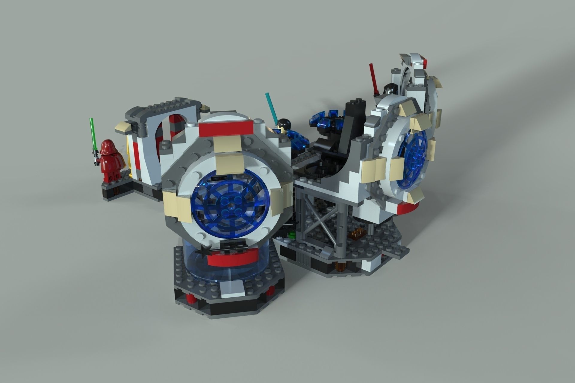 Lego star wars 3D model_3
