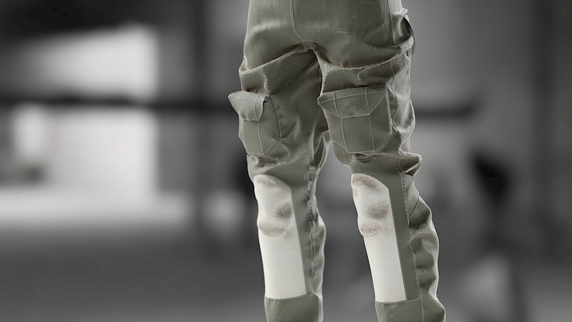 SOLDIER High Poly equipment 3D model_8