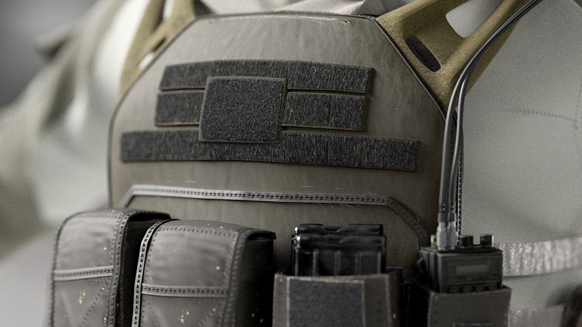 SOLDIER High Poly equipment 3D model_5