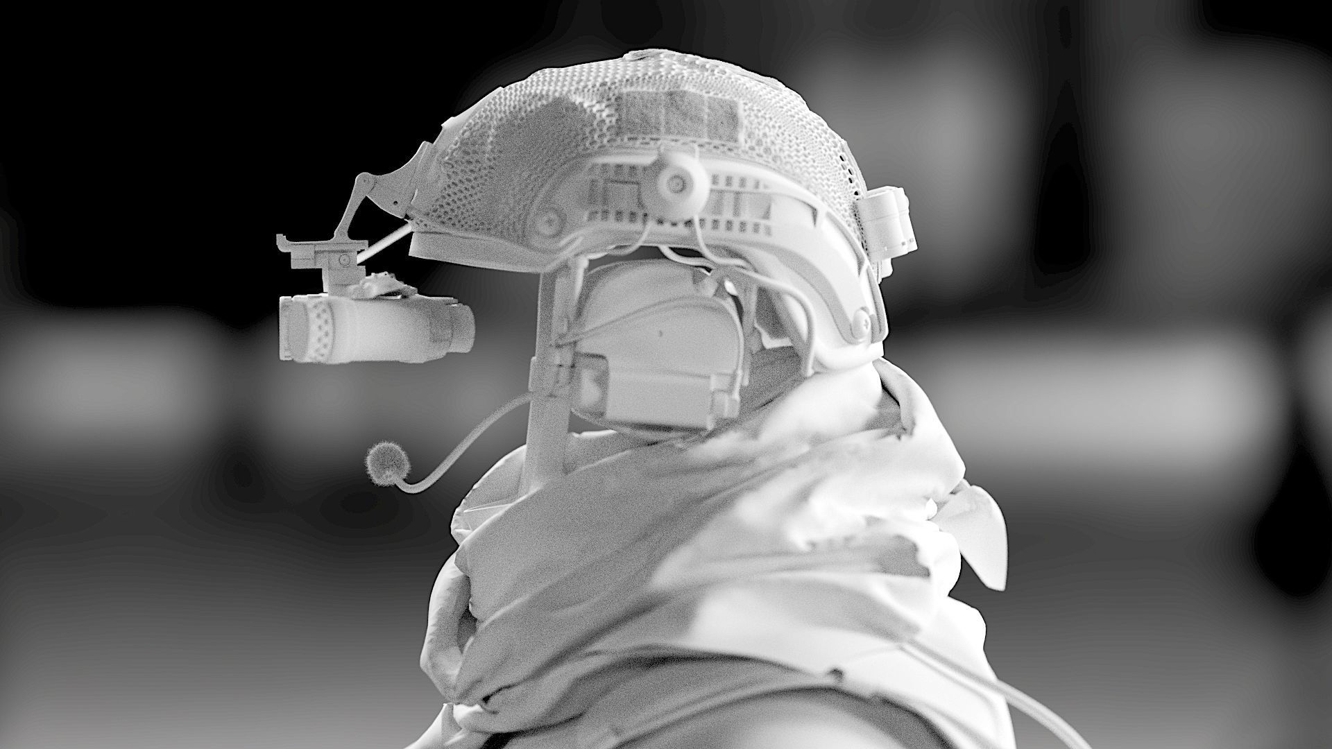 SOLDIER High Poly equipment 3D model_11