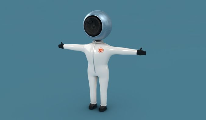 Box Man  3D model