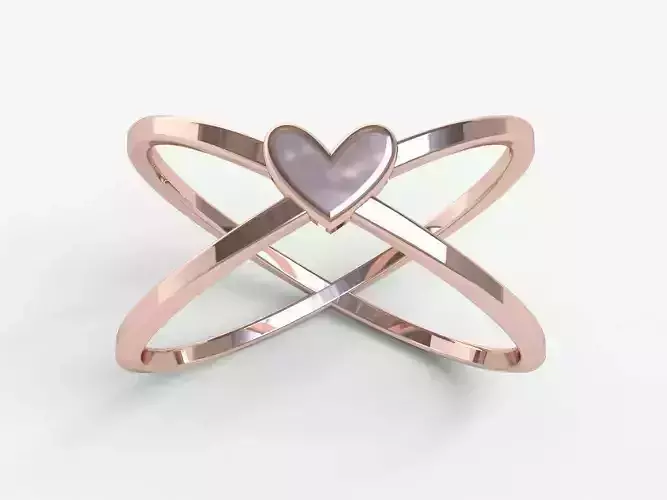Ringmodel144- Heart ring
