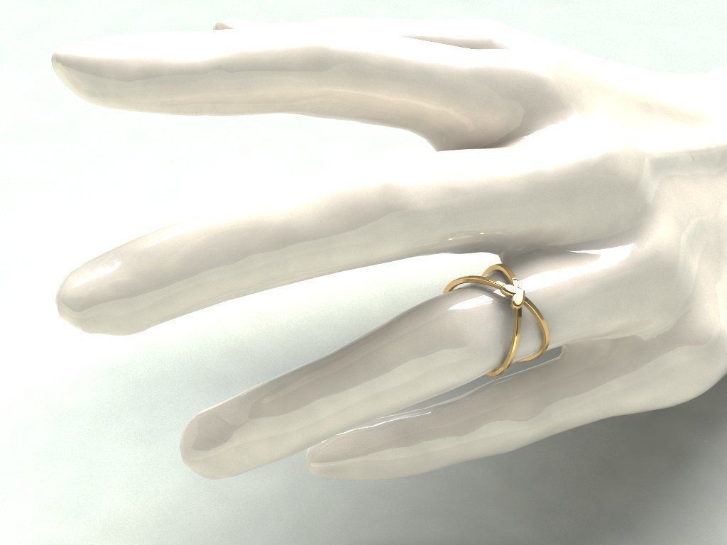 Ringmodel144- Heart ring 3D print model_9