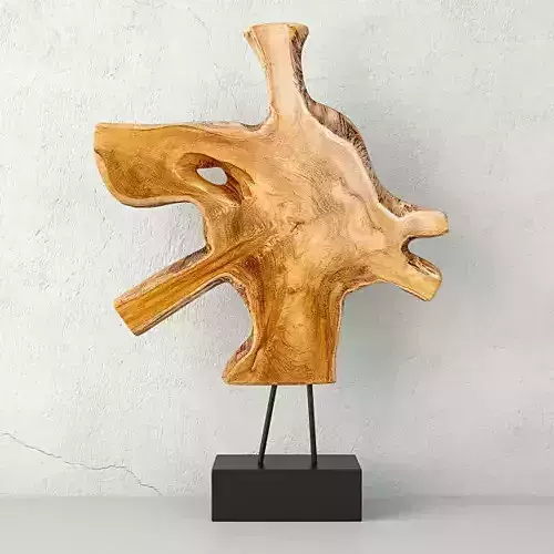 Teak Decorative Figure by ZARA HOME