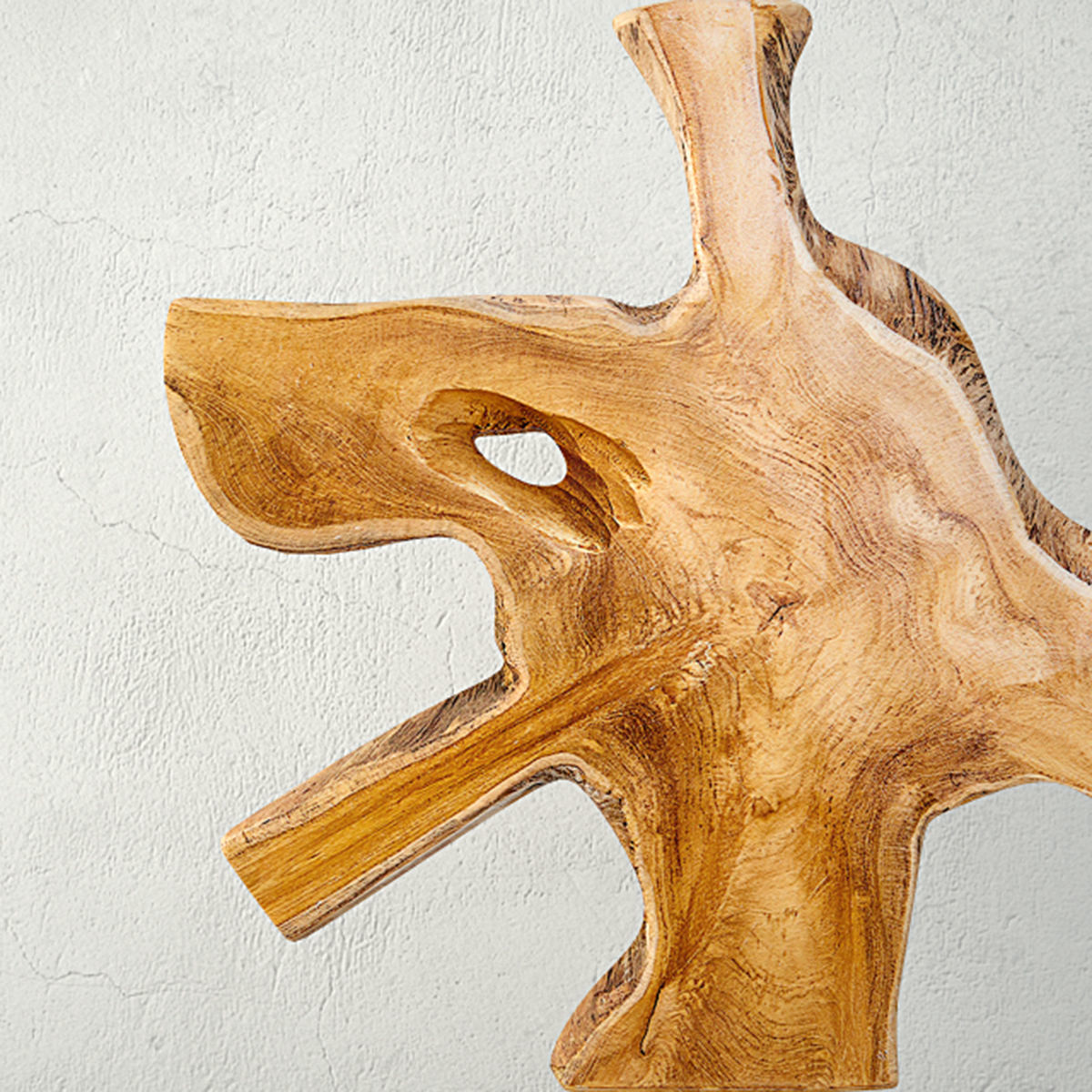 Teak Decorative Figure by ZARA HOME 3D model_4