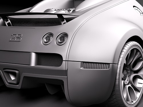 bugatti veyron gt 2010 3D model_11