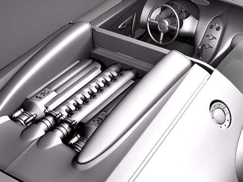 bugatti veyron gt 2010 3D model_10